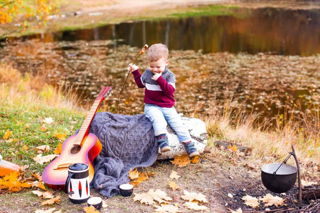 camping para niños