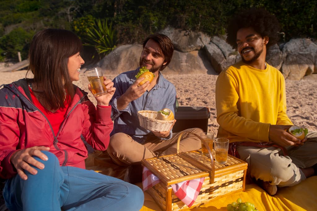 comida que llevarse a un camping